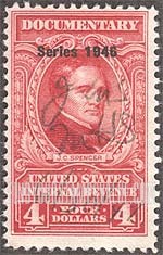 FindYourStampsValue: DOCUMENTARY ISSUE - J.C. Spencer