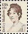 FindYourStampsValue: DOLLEY MADISON