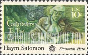 FindYourStampsValue: AMERICAN BICENTENNIAL - Haym Salomon