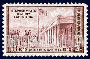 FindYourStampsValue: KEARNY EXPEDITION - "Capture of Santa Fe", by Kenneth M.Chapman