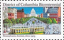 FindYourStampsValue: DISTRICT OF COLUMBIA BICENTENNIAL
