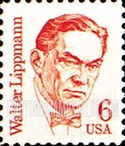 FindYourStampsValue: WALTER LIPPMANN - Great Americans