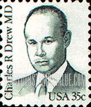 FindYourStampsValue: CHARLES R. DREW, M.D. - Great Americans